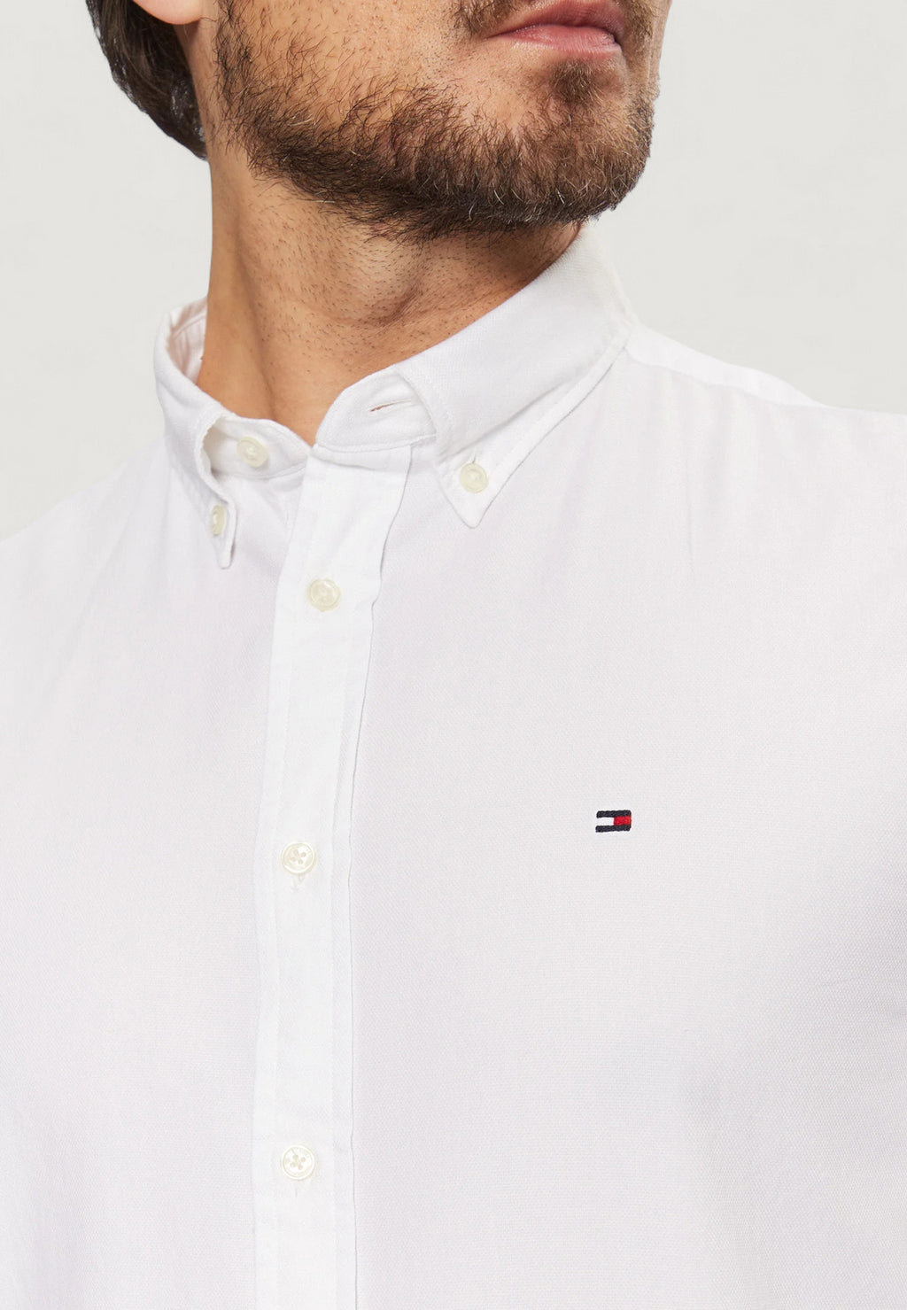 Camicia manica lunga Tommy Hilfiger FLEX DOBBY SF SHIRT