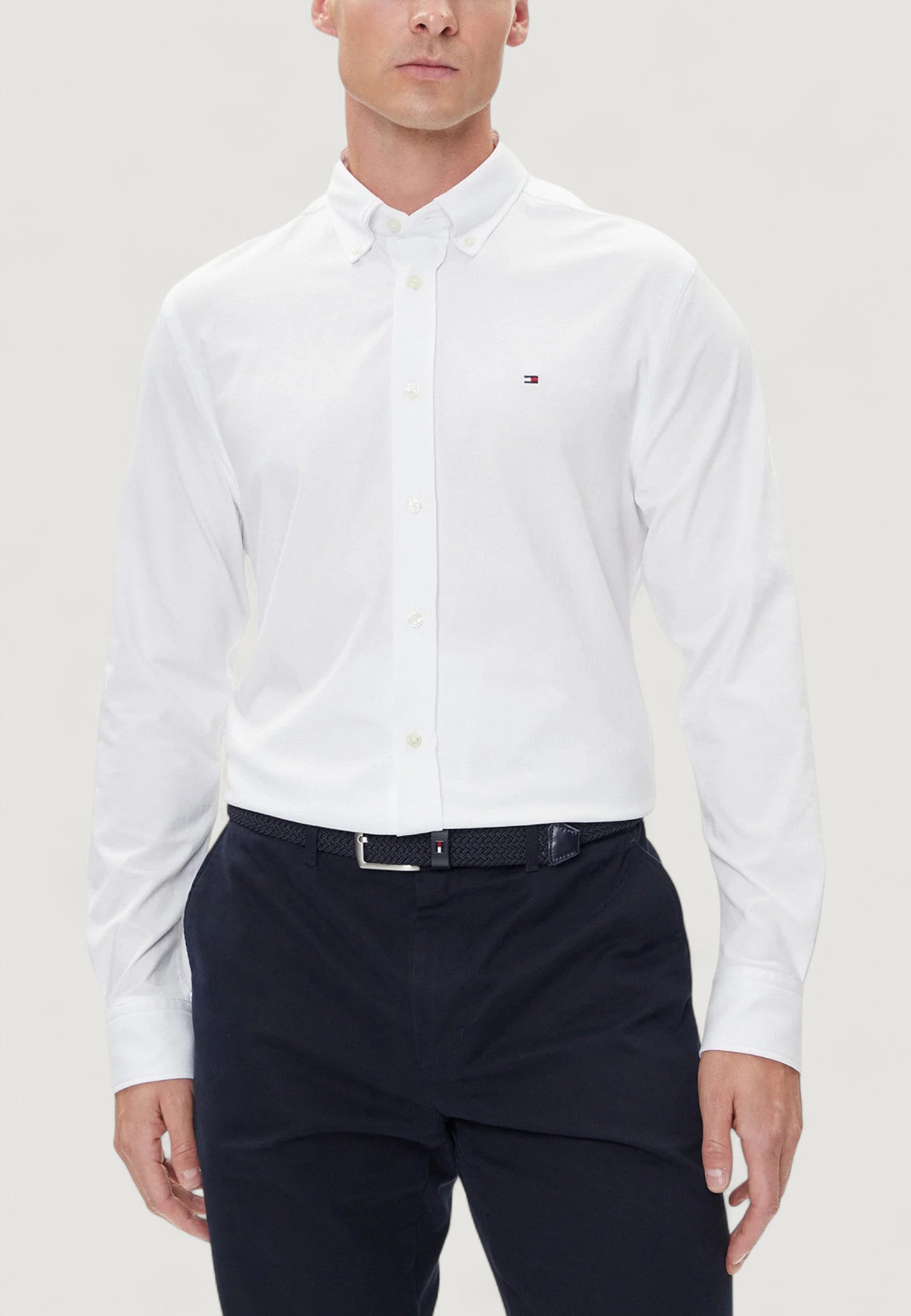 Camicia manica lunga Tommy Hilfiger PERFORMANCE KNIT SOL
