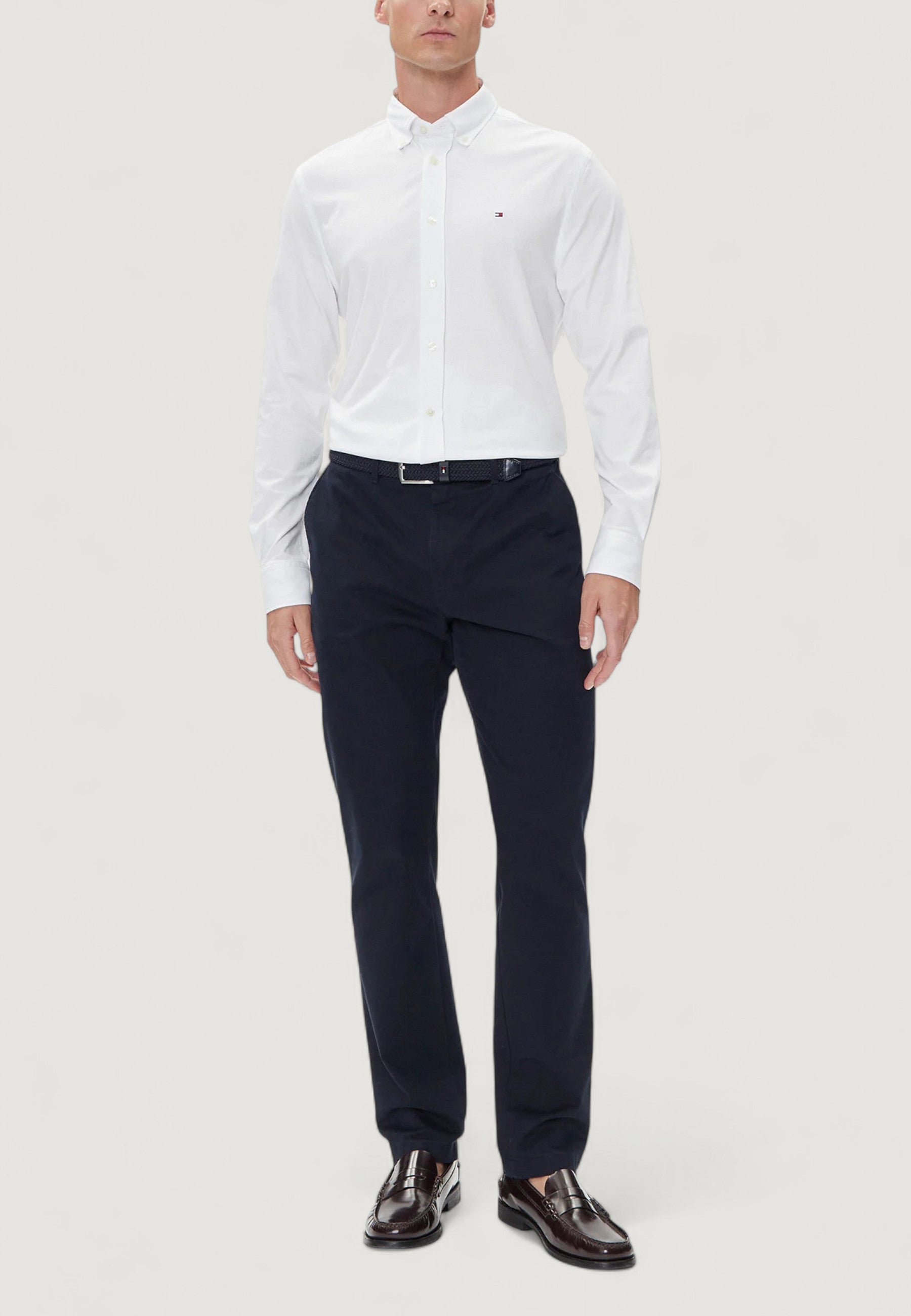 Camicia manica lunga Tommy Hilfiger PERFORMANCE KNIT SOL