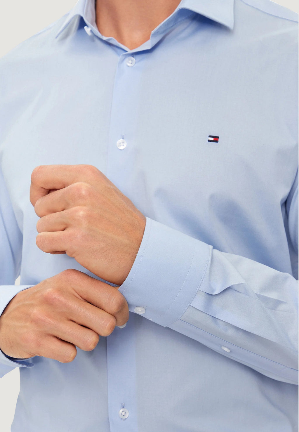 Long sleeve shirt Tommy Hilfiger CL - FLEX POPLIN SF