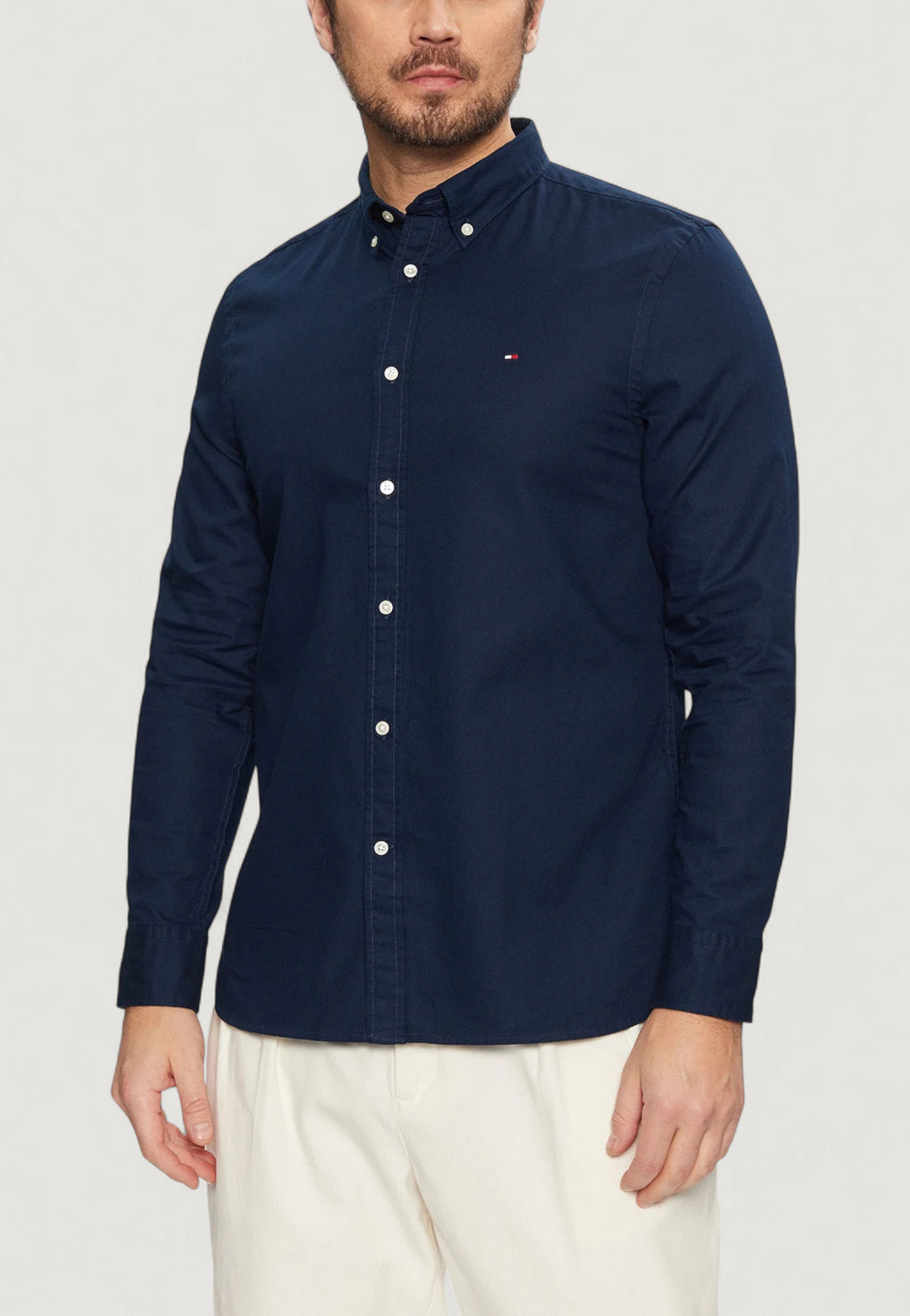 Camicia manica lunga Tommy Hilfiger FLEX DOBBY SF SHIRT
