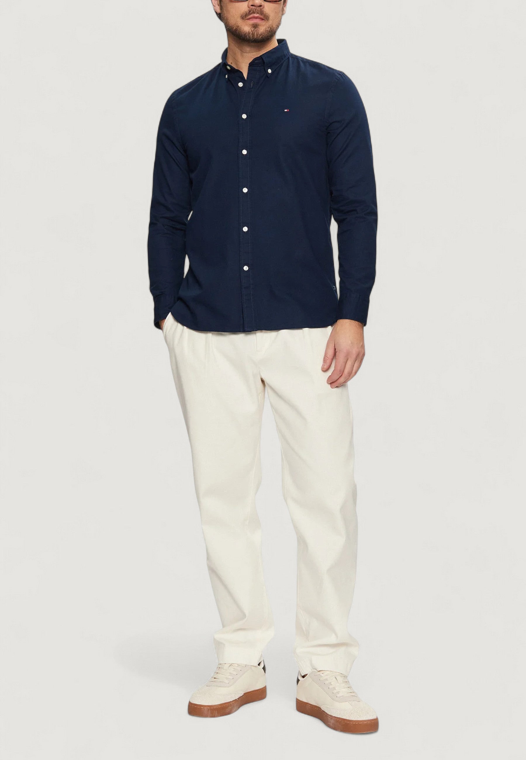 Camicia manica lunga Tommy Hilfiger FLEX DOBBY SF SHIRT