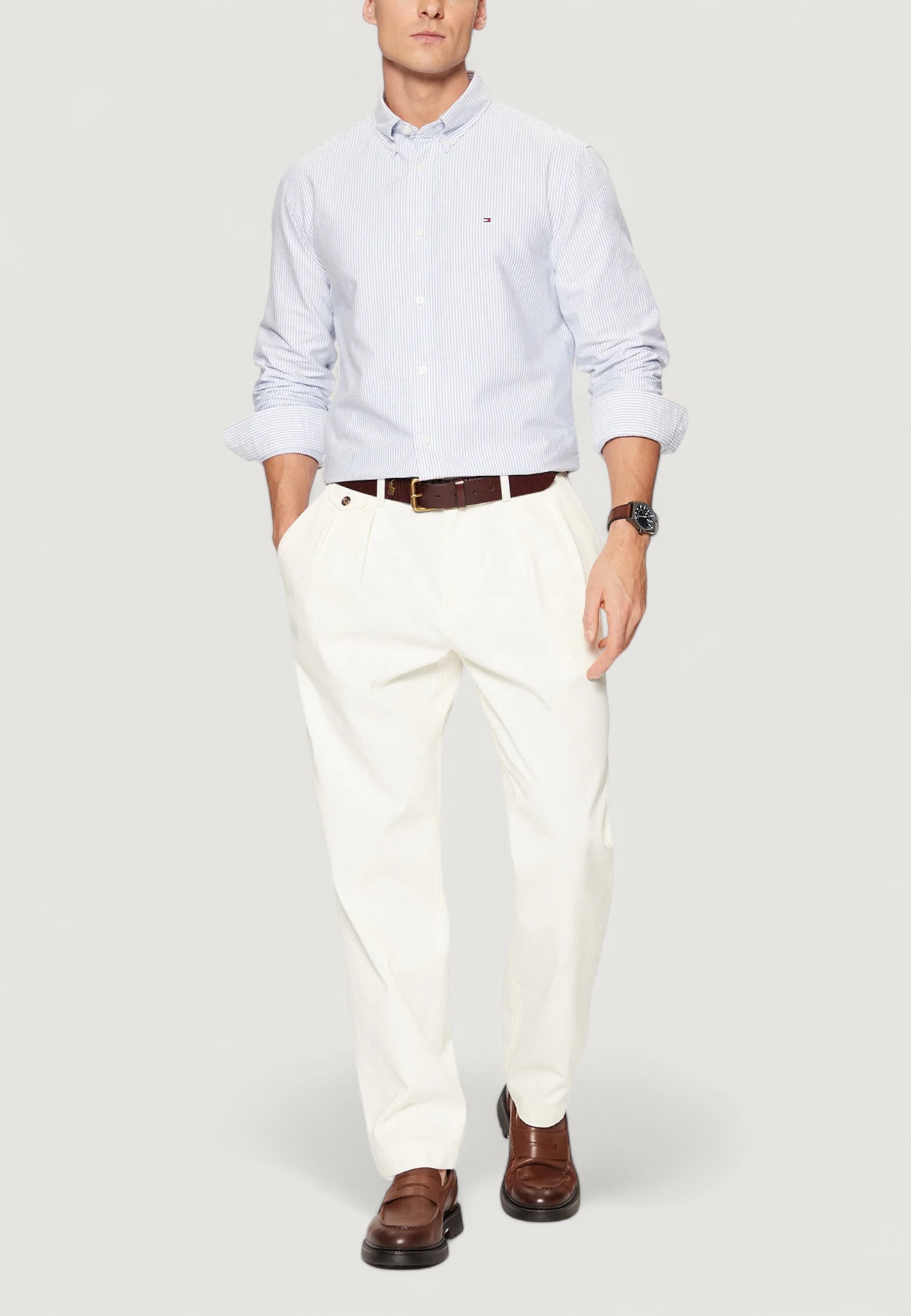 Camicia manica lunga Tommy Hilfiger HERITAGE OXFORD