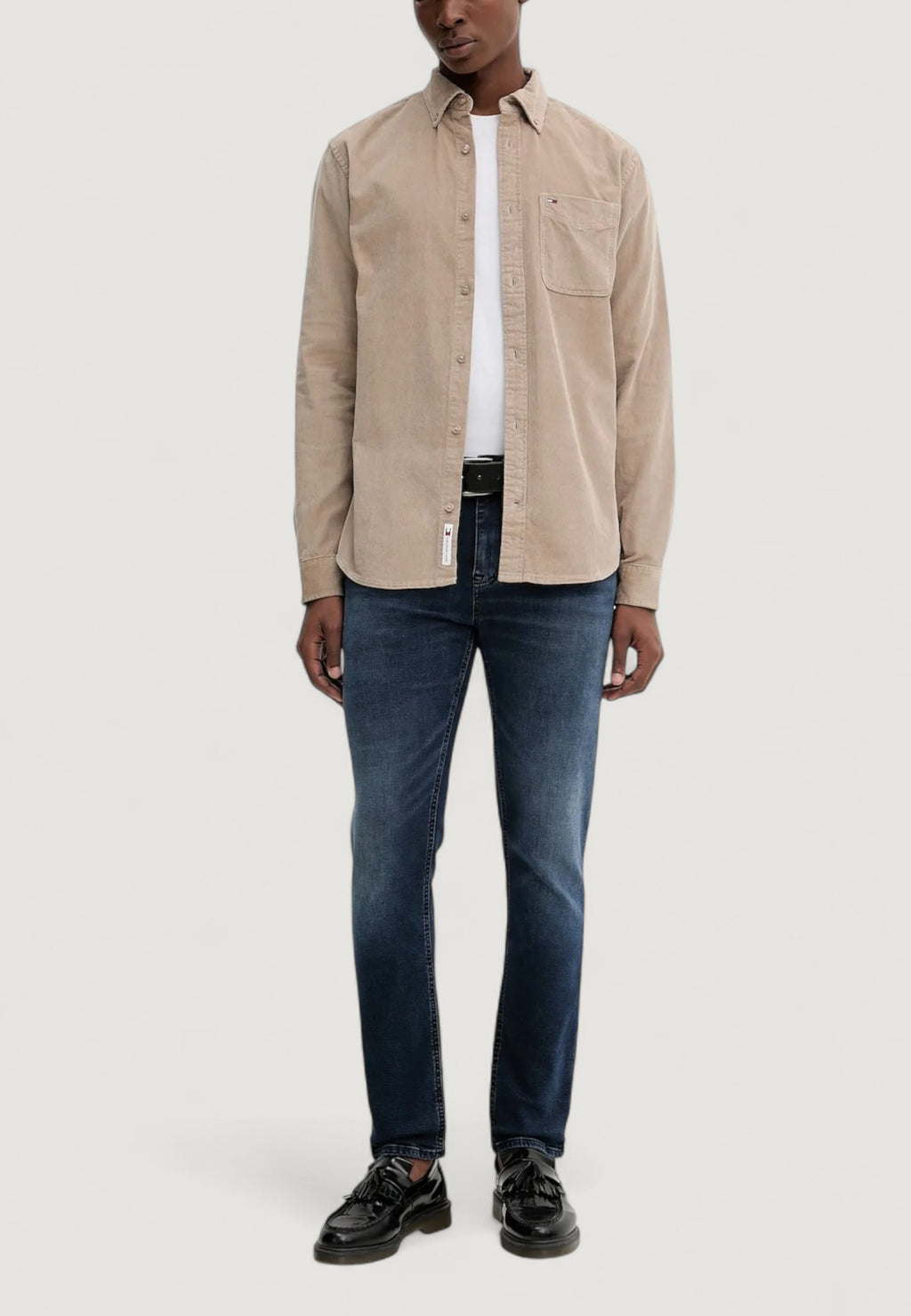 Long sleeve shirt Tommy Hilfiger Jeans TJM REG BABY CORD SH