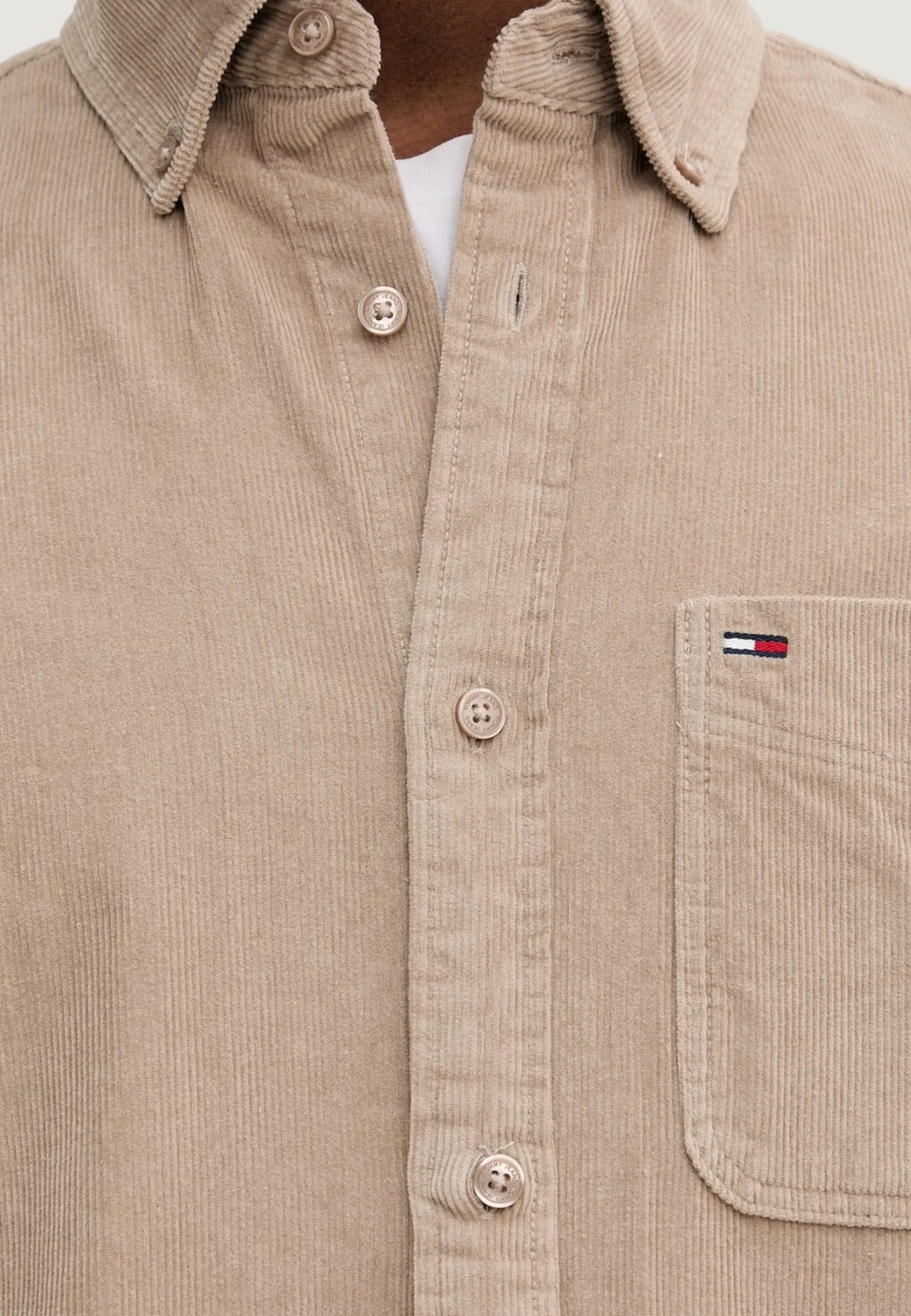 Long sleeve shirt Tommy Hilfiger Jeans TJM REG BABY CORD SH