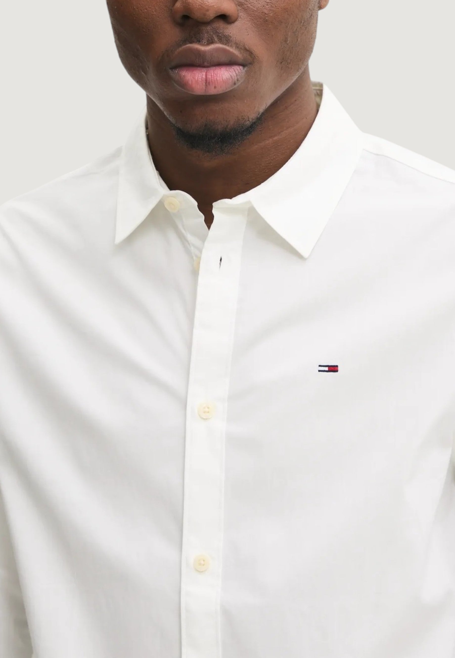 Long sleeve shirt Tommy Hilfiger Jeans ORIGINAL STRETCH