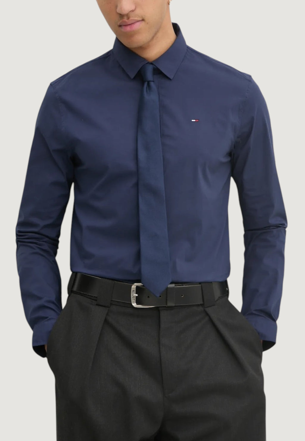 Long sleeve shirt Tommy Hilfiger Jeans ORIGINAL STRETCH