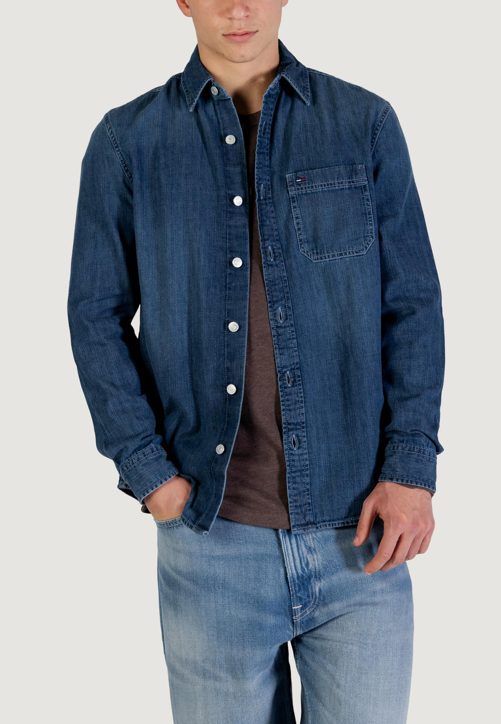 Camicia manica lunga Tommy Hilfiger Jeans DM0DM22303