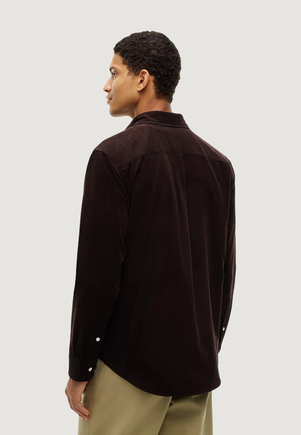 Long sleeve shirt Tommy Hilfiger SOLID CORDUROY RF SH