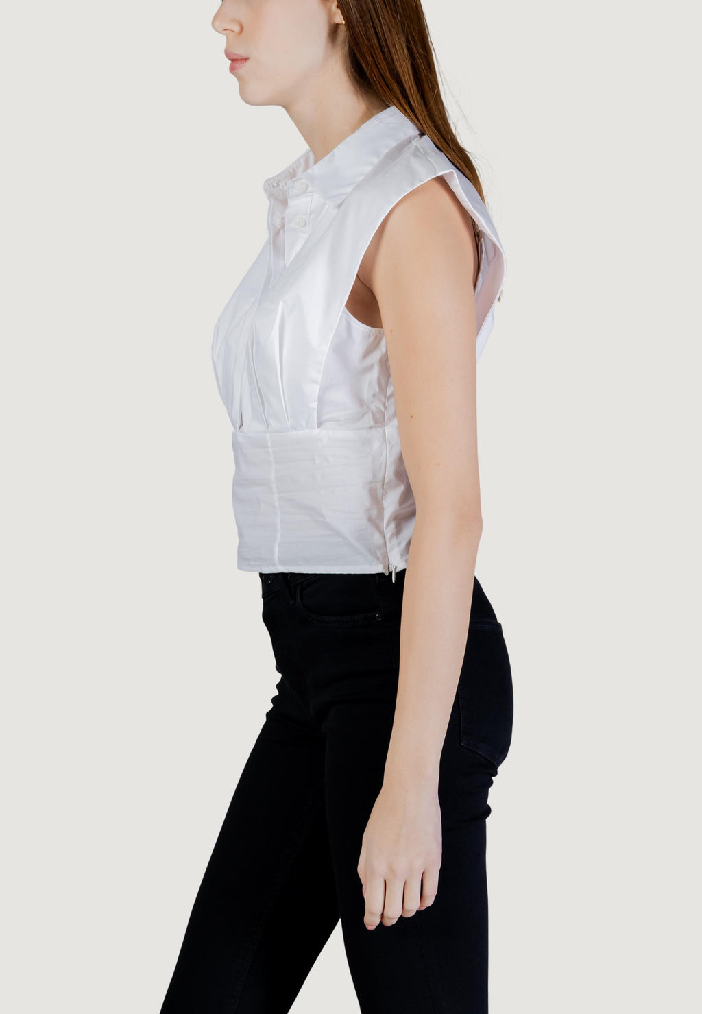 Short sleeves shirts Guess SL CHERRY TOP