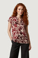 Camicia manica corta I am Blusa Viscosa Floreale