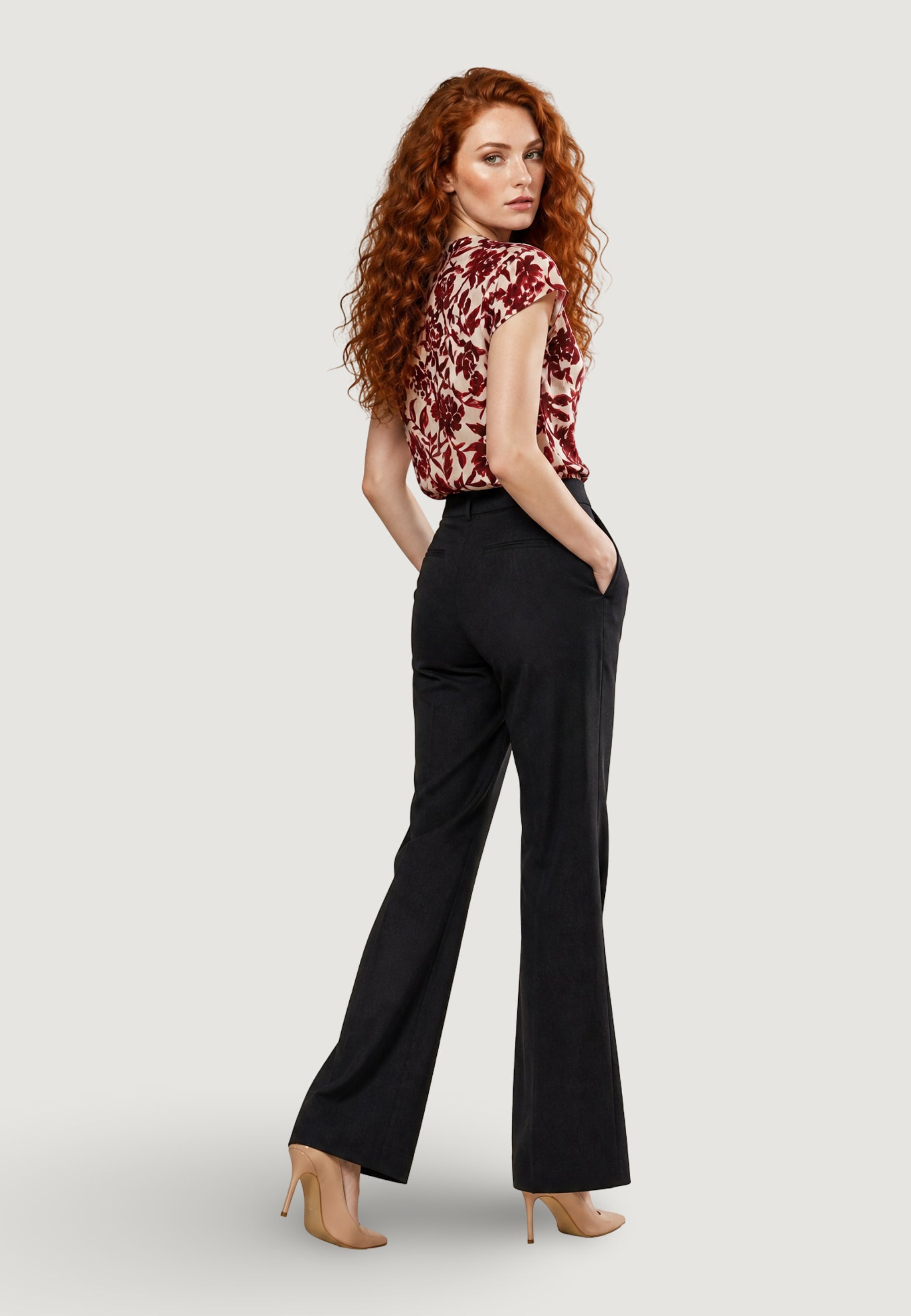Camicia manica corta I am Blusa Viscosa Floreale