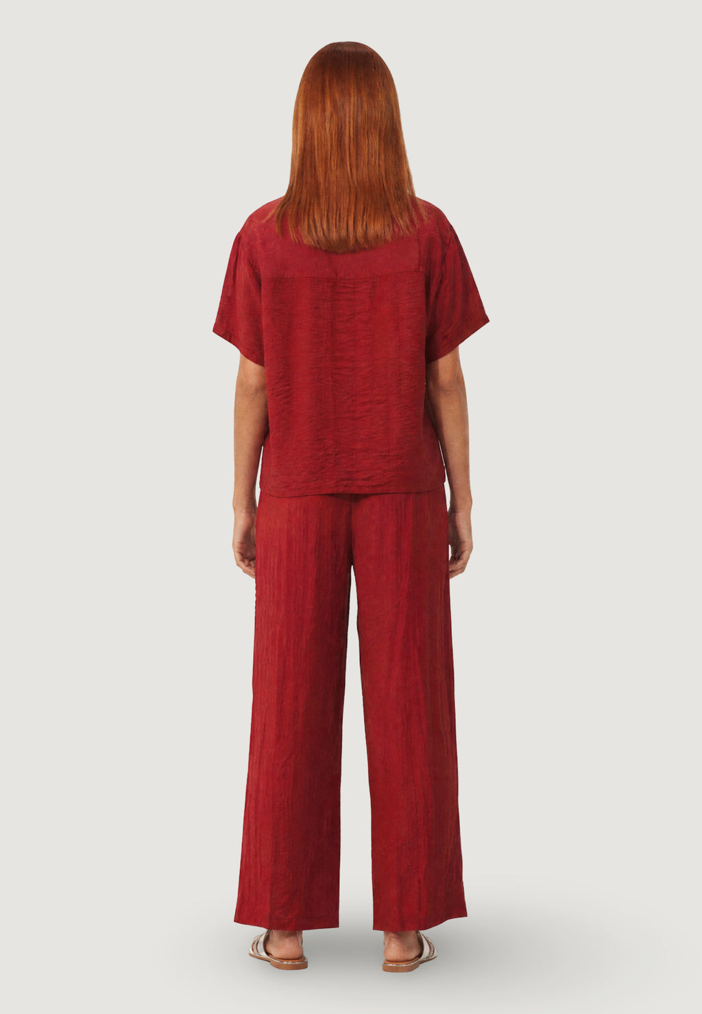 Short sleeves shirts I am CAMICIA CRINKLE CON MANICA CORTA E FONDO STONDATO