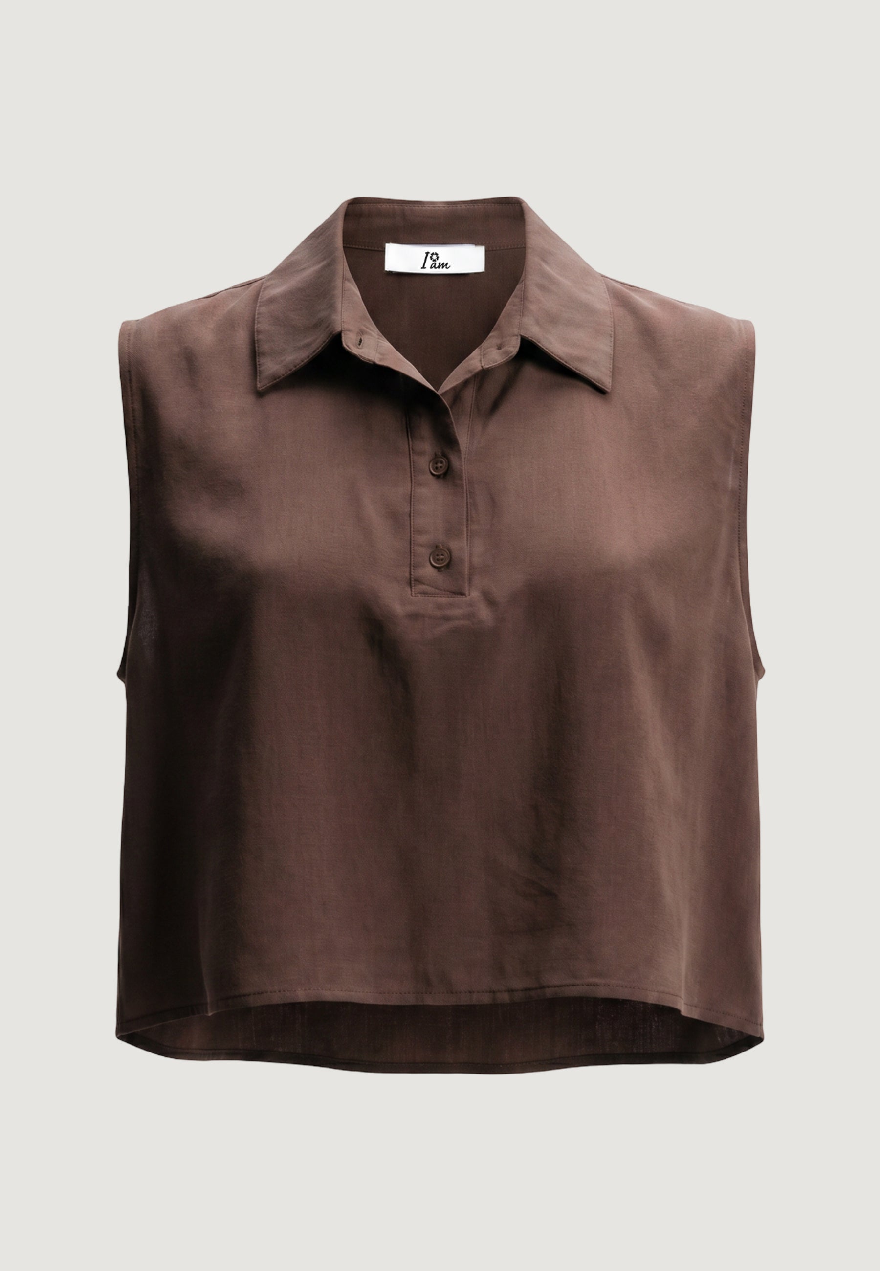 Camicia manica corta I am Top Modal Smanicato