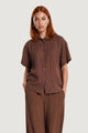 Short sleeves shirts I am CAMICIA CRINKLE CON MANICA CORTA E FONDO STONDATO