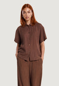 Short sleeves shirts I am CAMICIA CRINKLE CON MANICA CORTA E FONDO STONDATO