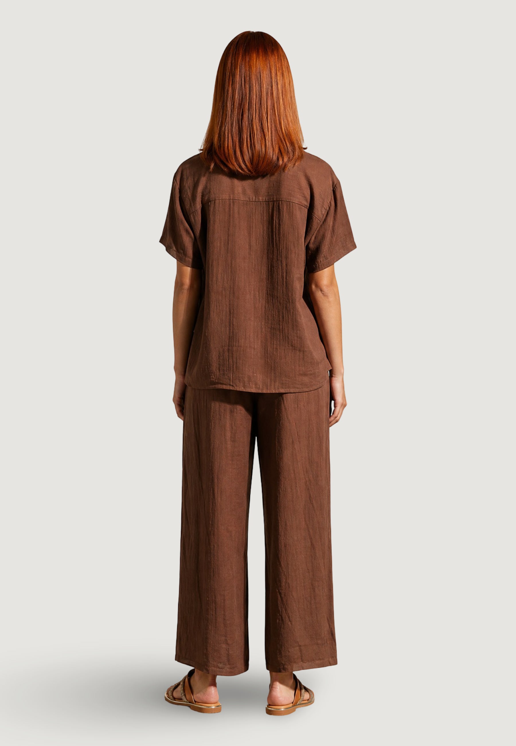Short sleeves shirts I am CAMICIA CRINKLE CON MANICA CORTA E FONDO STONDATO