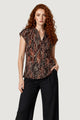 Camicia manica corta I am Blusa Viscosa Floreale