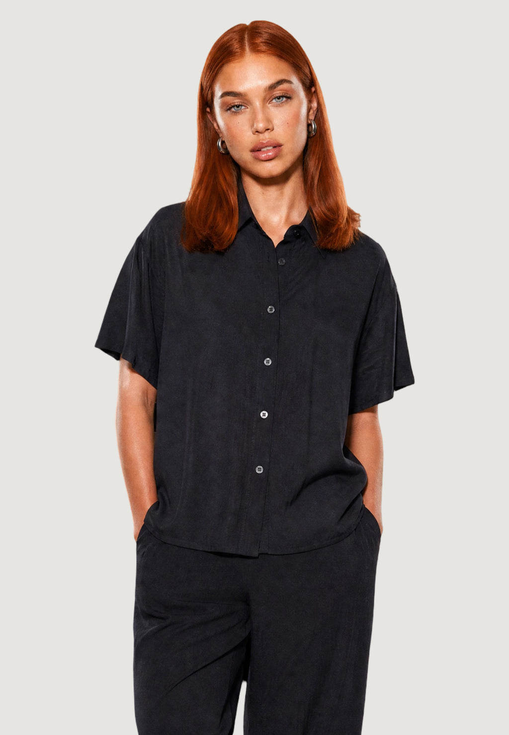 Short sleeves shirts I am CAMICIA CRINKLE CON MANICA CORTA E FONDO STONDATO