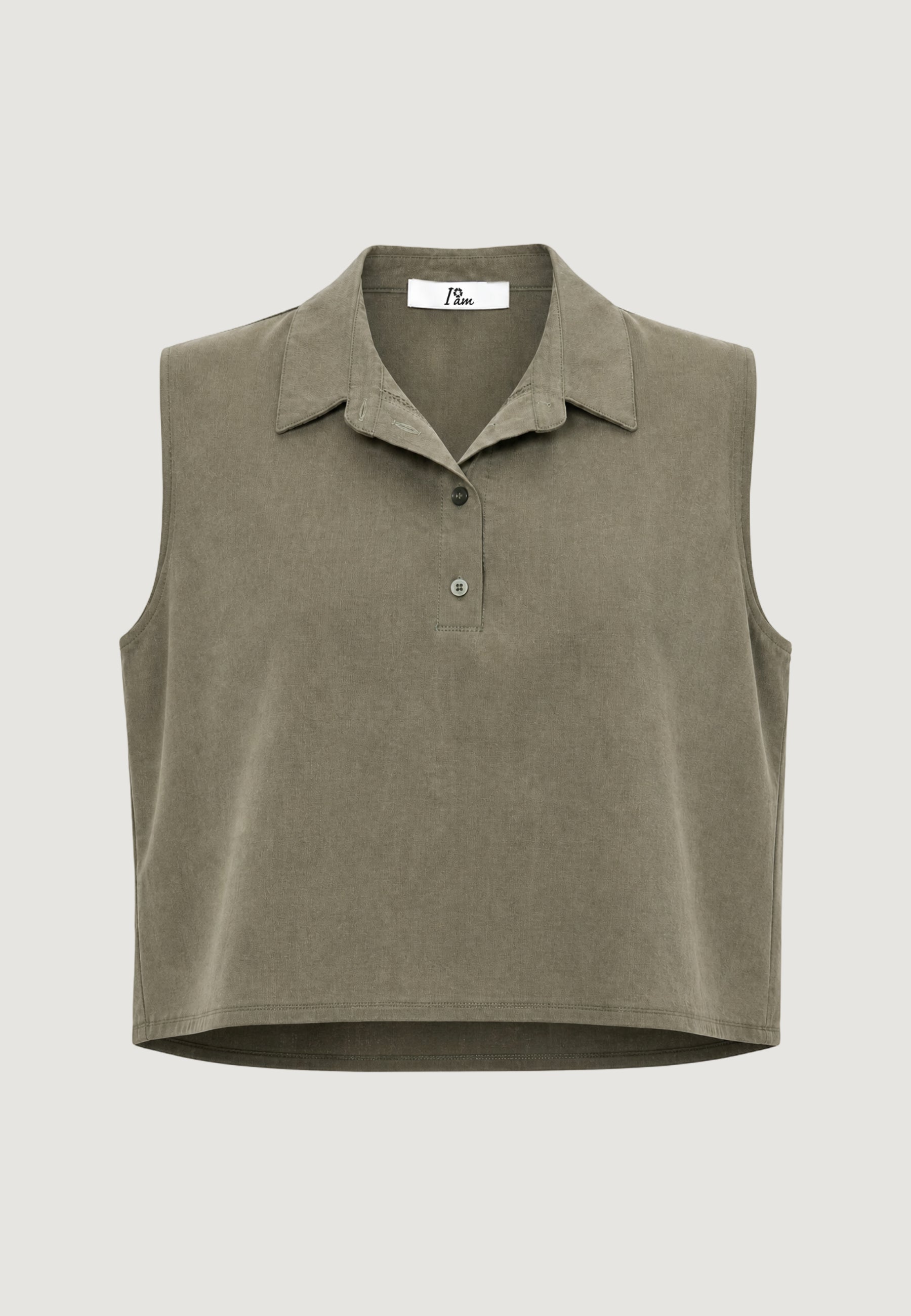 Camicia manica corta I am Top Modal Smanicato