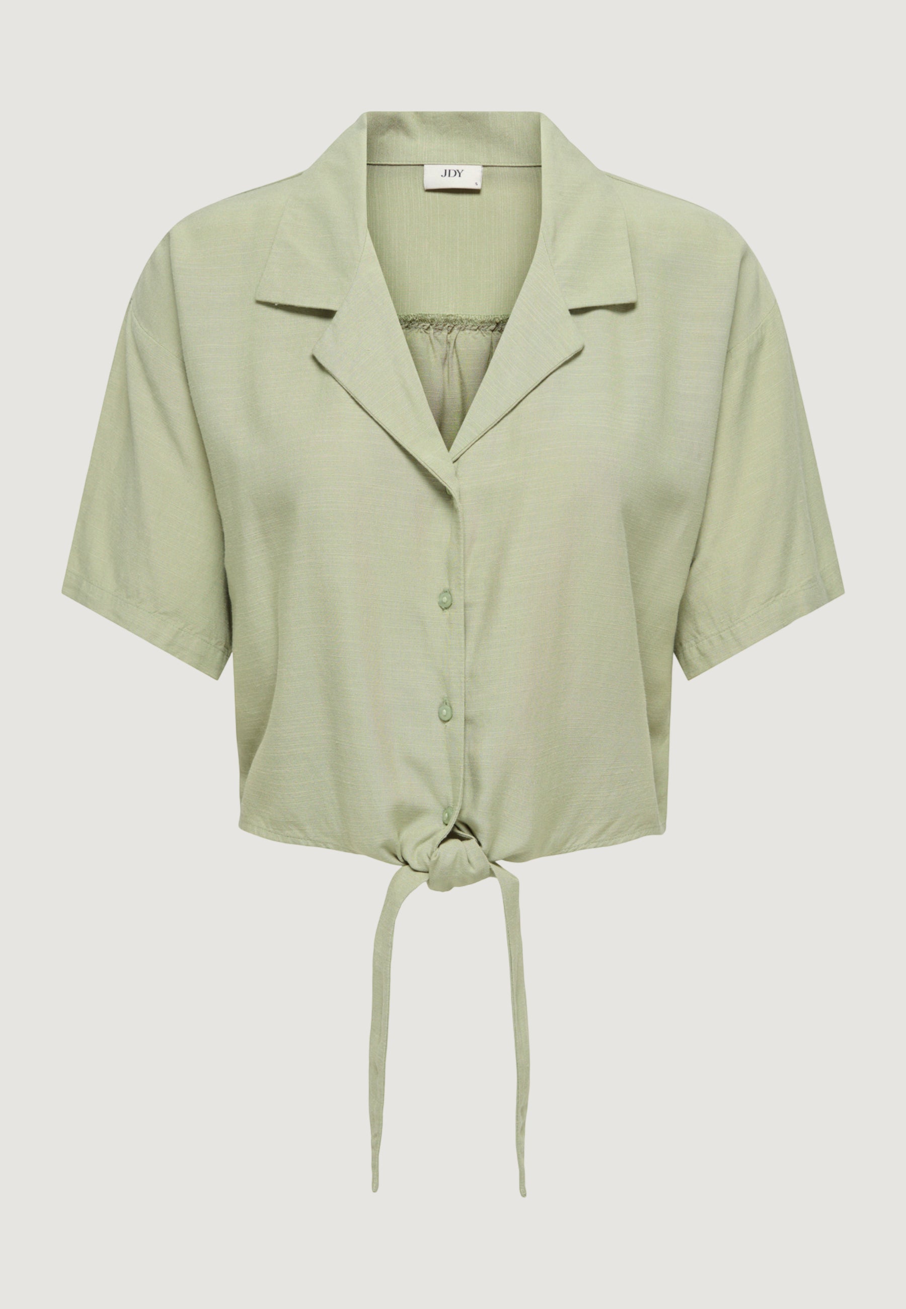 Camicia manica corta Jacqueline de Yong Jdycaya Linen S/S Knot Shirt Wvn Dia