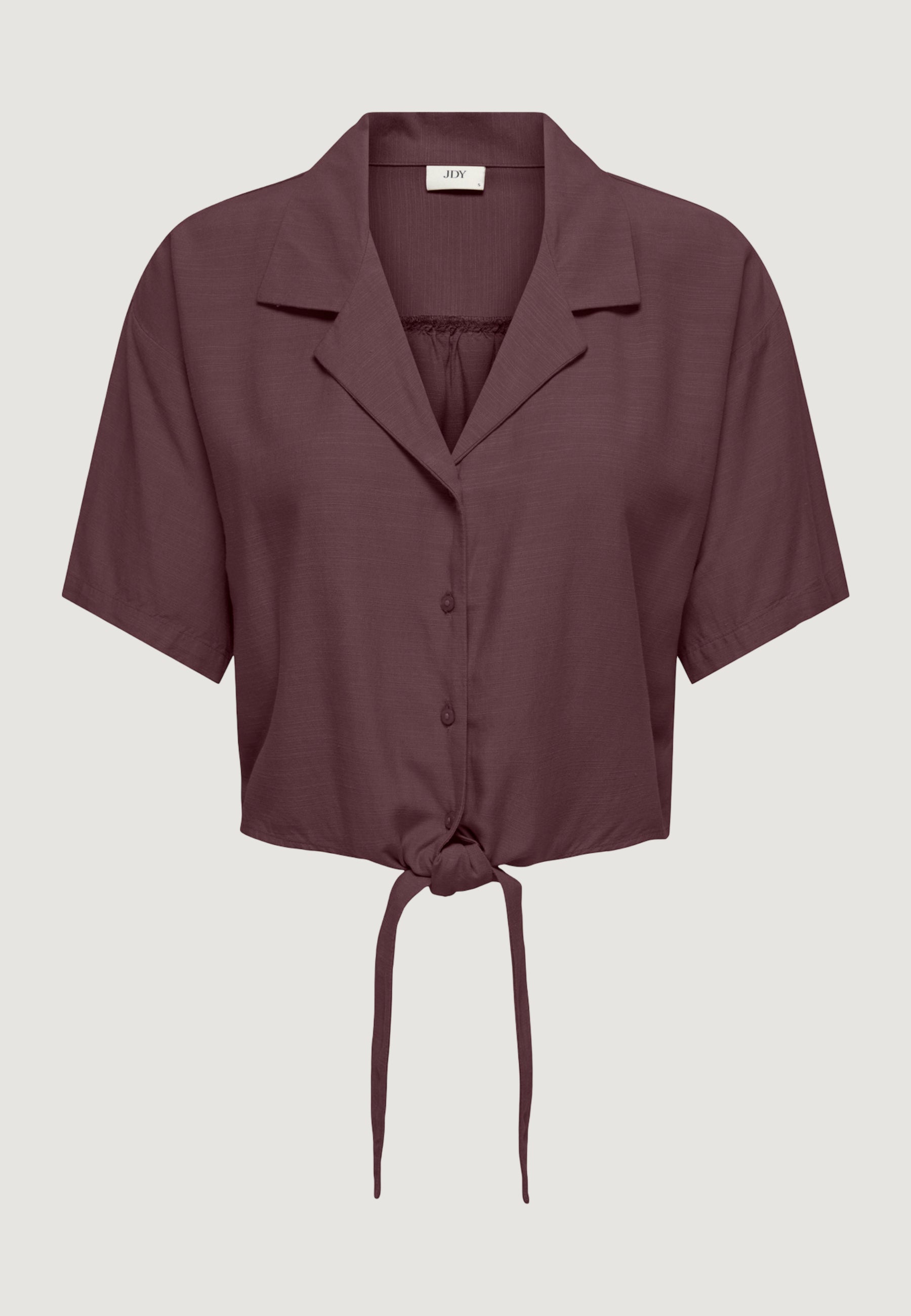 Camicia manica corta Jacqueline de Yong Jdycaya Linen S/S Knot Shirt Wvn Dia