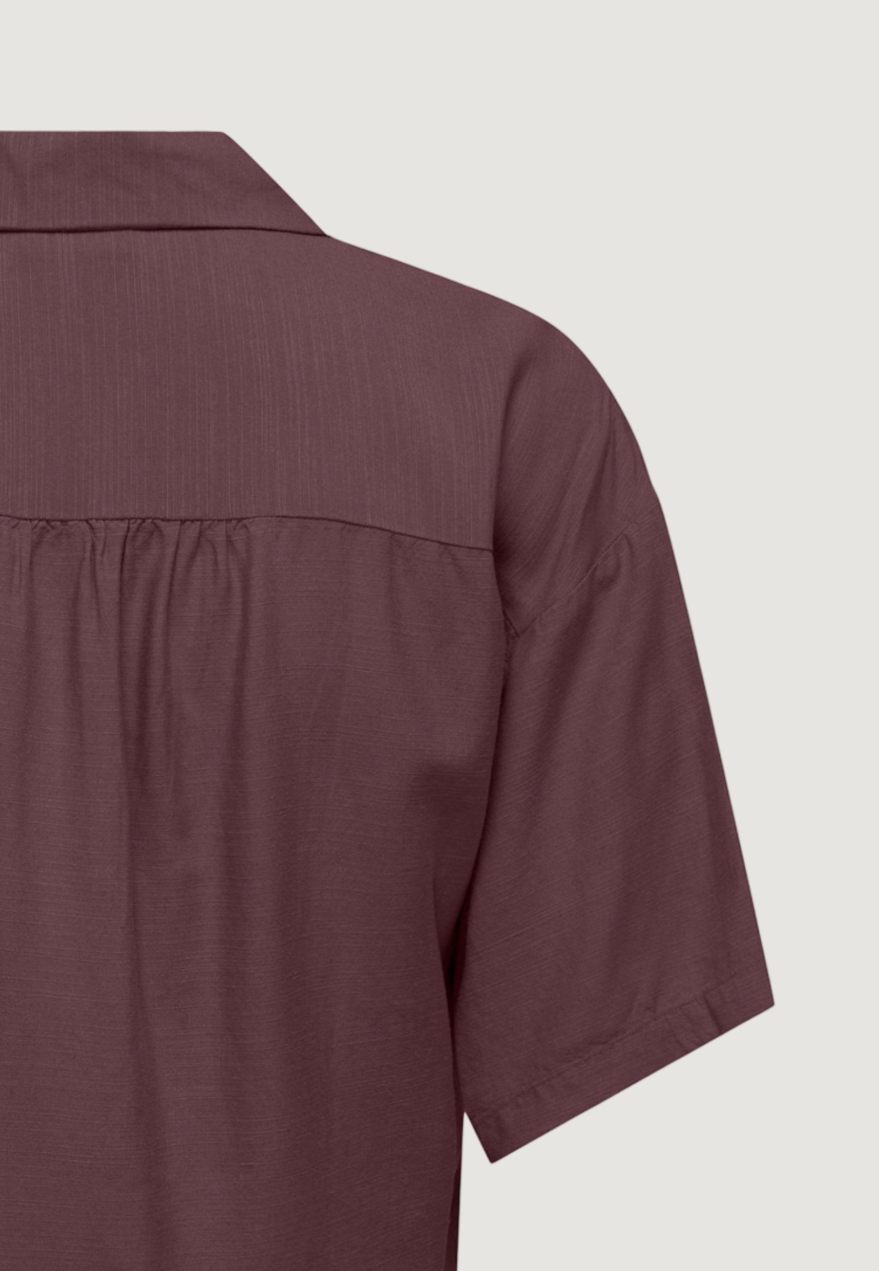 Short sleeves shirts Jacqueline de Yong Jdycaya Linen S/S Knot Shirt Wvn Dia