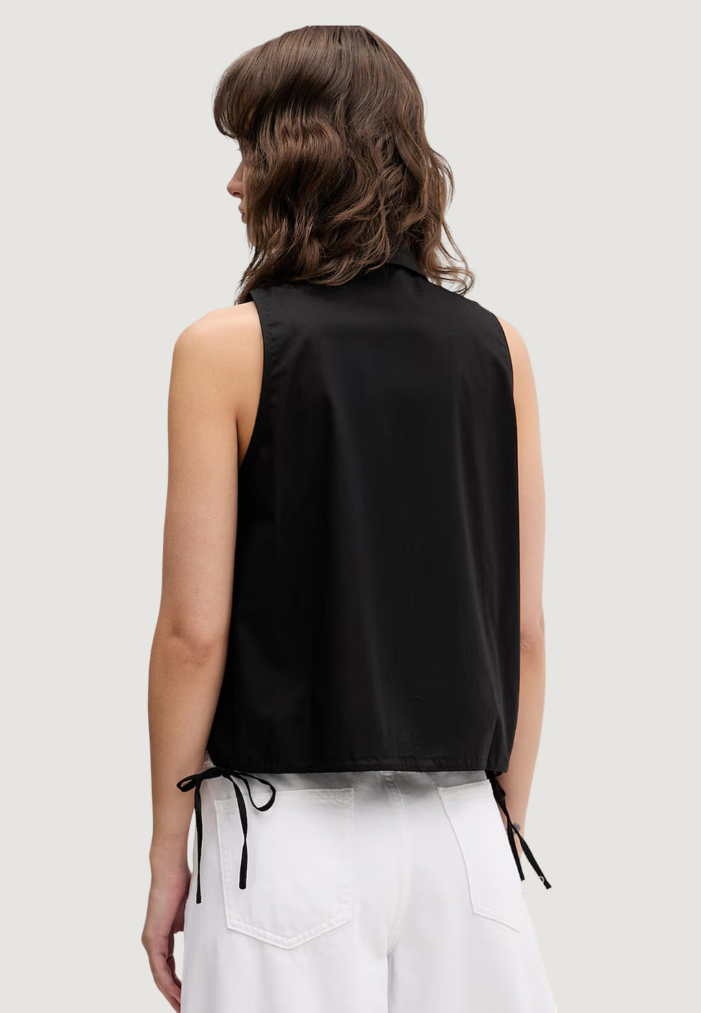 Short sleeves shirts Karl Lagerfeld Jeans KLJ Sleeveless Blouse