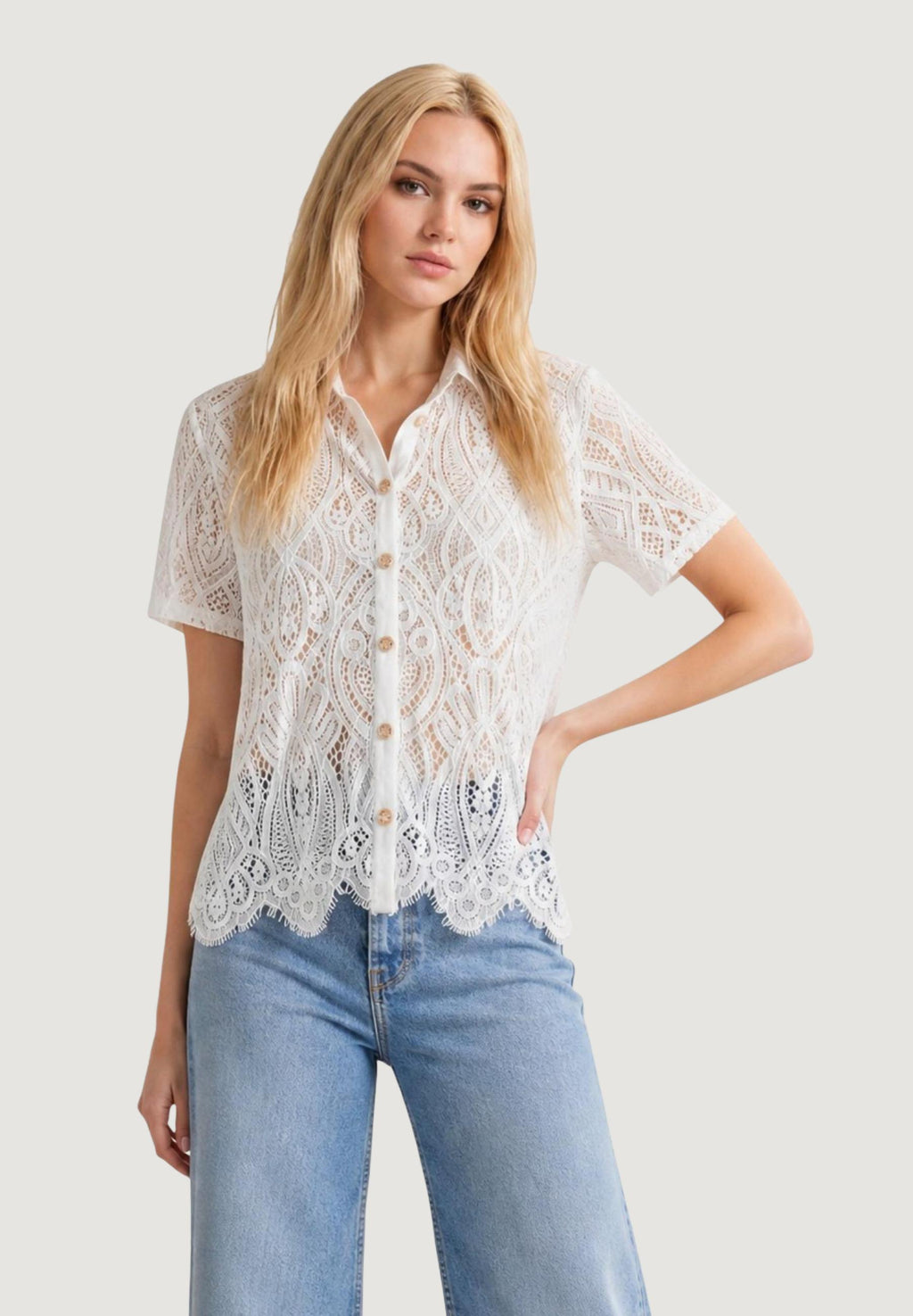 Camicia manica corta Morgan De Toi 261-DLILA