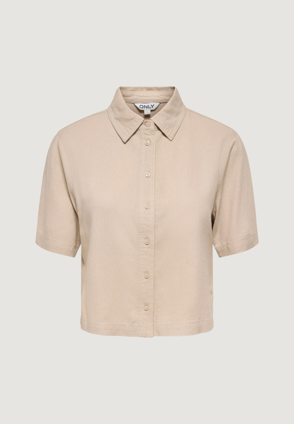 Camicia manica corta Only Onlgoa S/S Linen Bl Shirt Cc Pnt