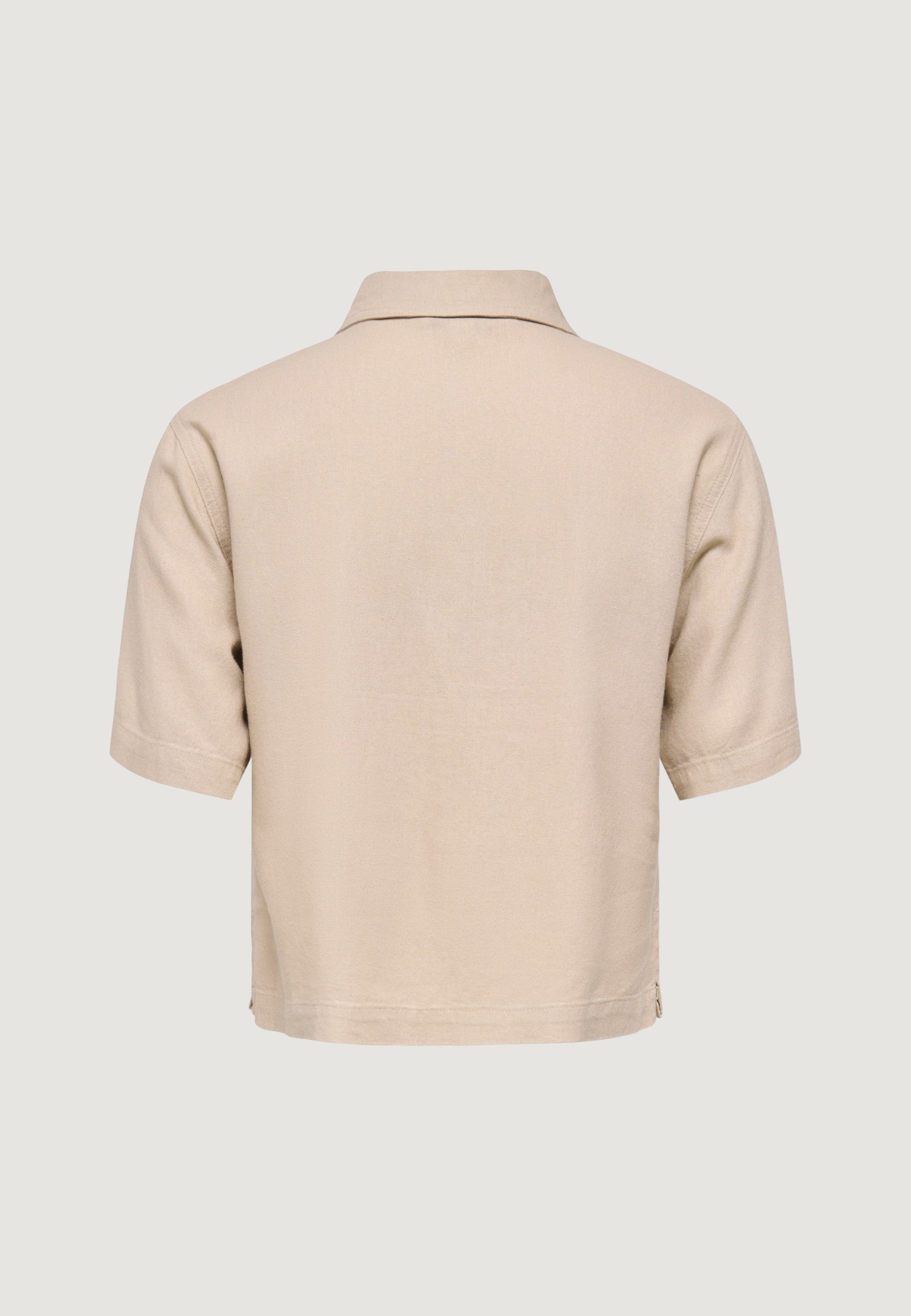 Camicia manica corta Only Onlgoa S/S Linen Bl Shirt Cc Pnt