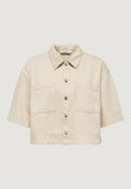 Short sleeves shirts Only Onlcleo-Maisa S/S Crop Pnt