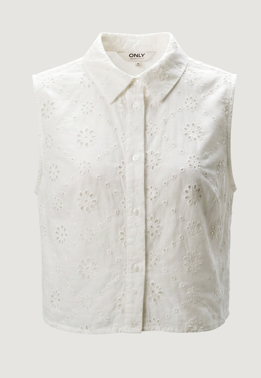 Short sleeves shirts Only Onlalithea Sl Short Emb Wvn