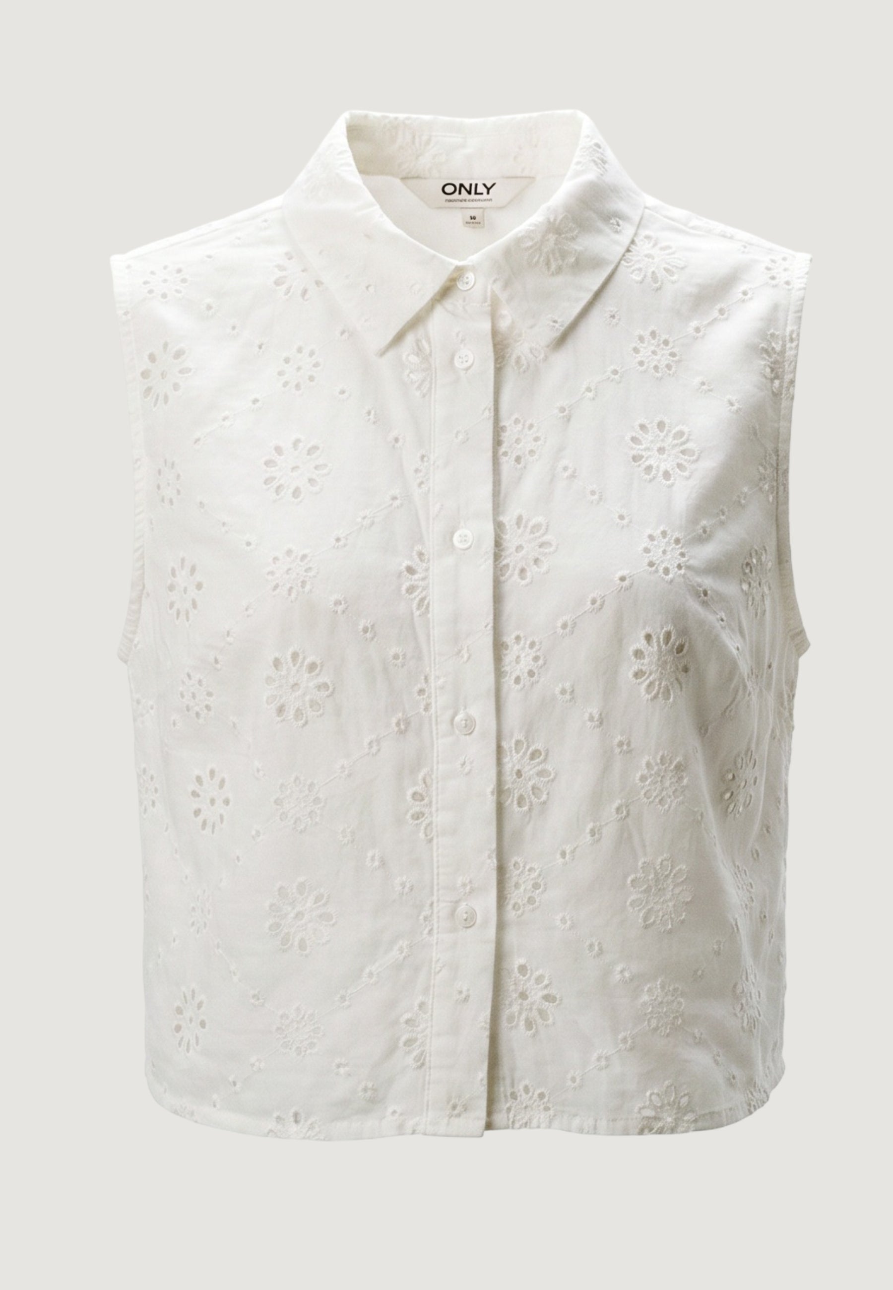 Short sleeves shirts Only Onlalithea Sl Short Emb Wvn