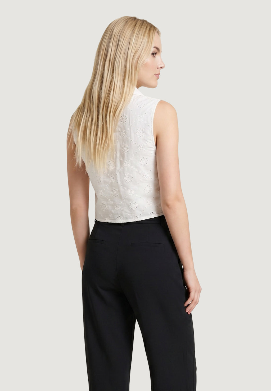 Short sleeves shirts Only Onlalithea Sl Short Emb Wvn