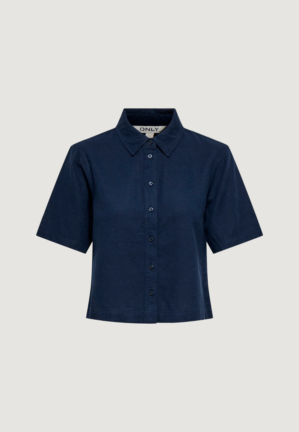 Camicia manica corta Only Onlgoa S/S Linen Bl Shirt Cc Pnt