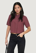 Camicia manica corta Only Onlgoa S/S Linen Bl Shirt Cc Pnt