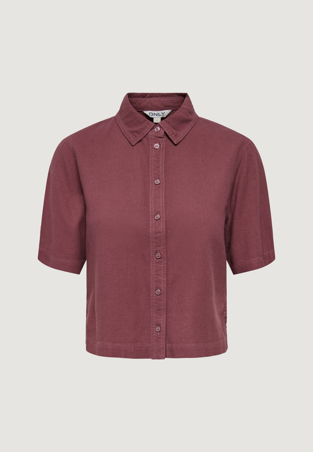 Camicia manica corta Only Onlgoa S/S Linen Bl Shirt Cc Pnt