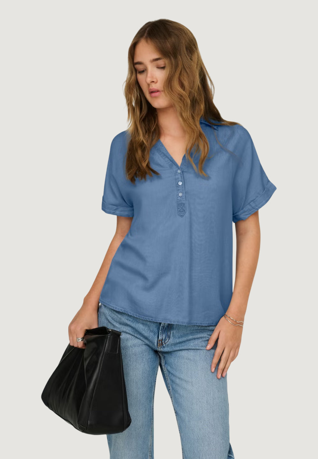 Short sleeves shirts Only ONLCHARIS LIFE CAP SLEEVE SHIRT WVN CC