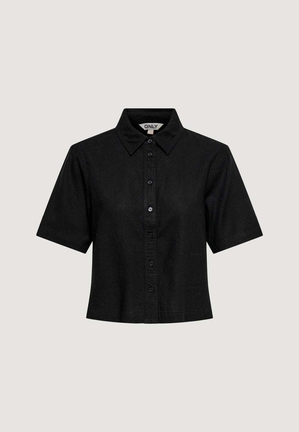Camicia manica corta Only Onlgoa S/S Linen Bl Shirt Cc Pnt