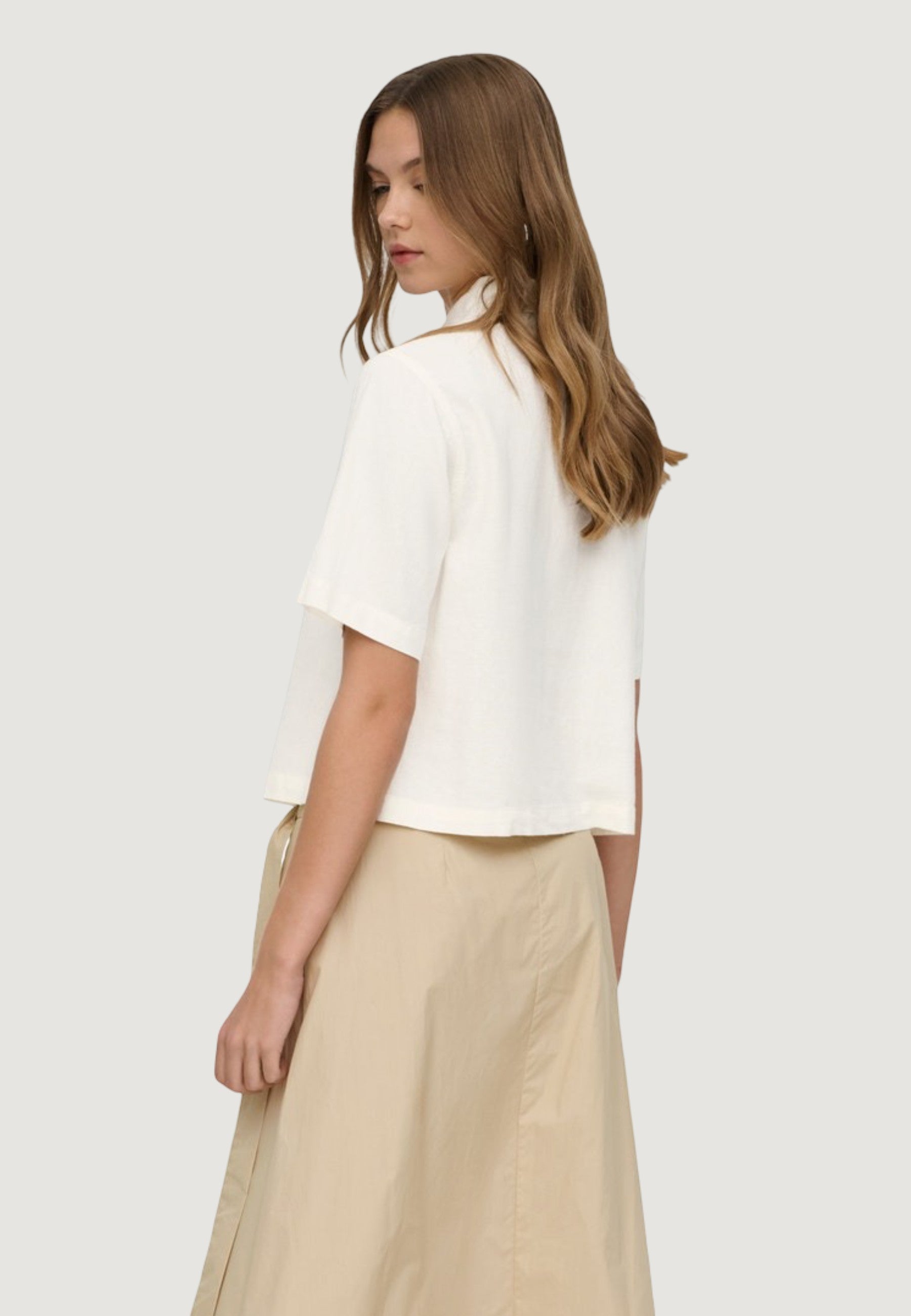 Camicia manica corta Only Onlgoa S/S Linen Bl Shirt Cc Pnt