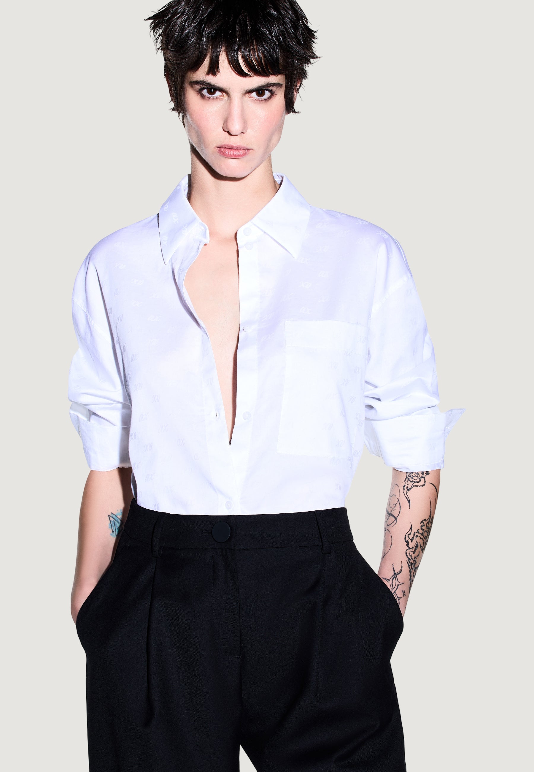 Long sleeves shirts Armani Exchange XW002700 AF25758