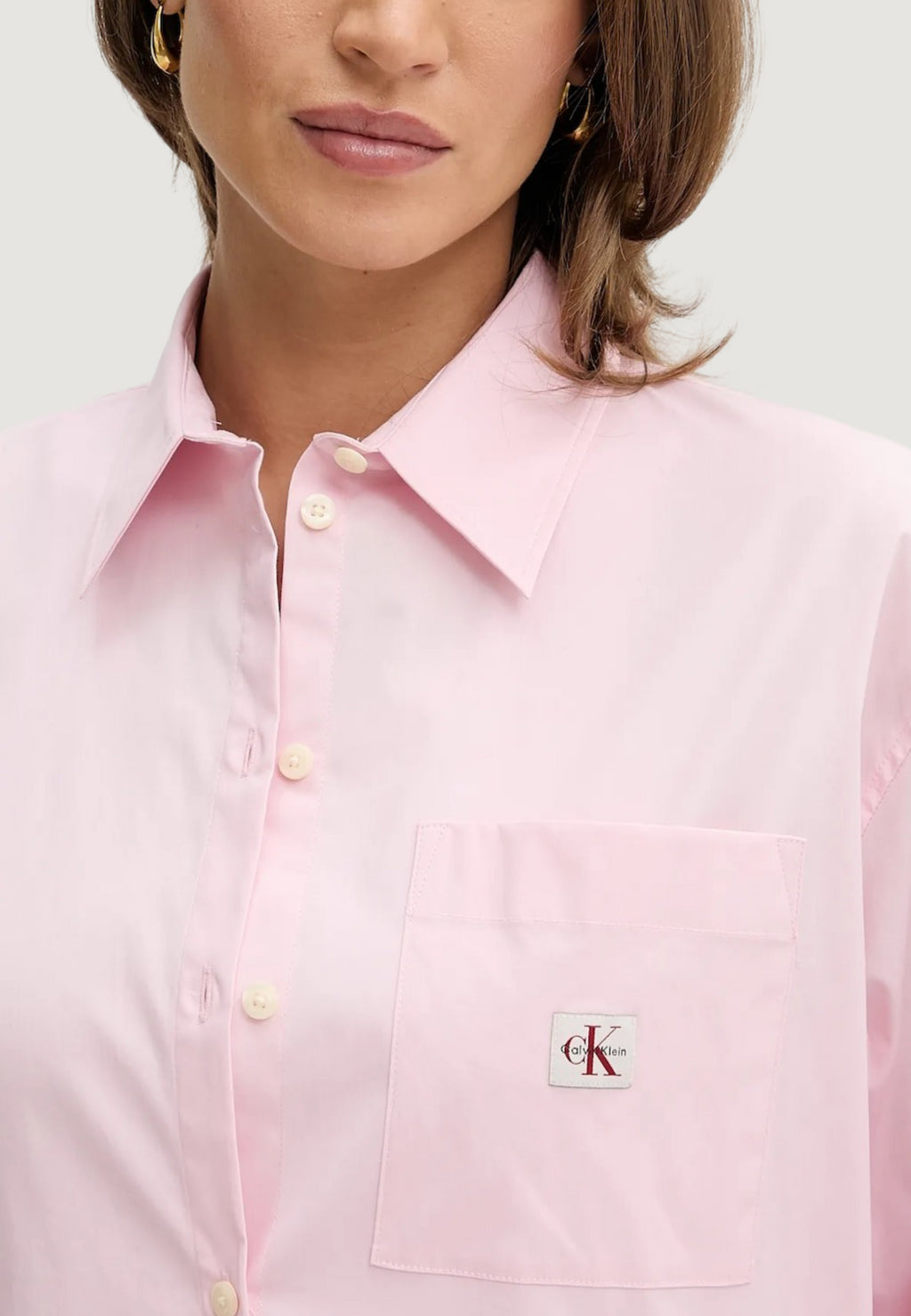 Long sleeves shirts Calvin Klein Jeans POPLIN RELAXED SHIRT