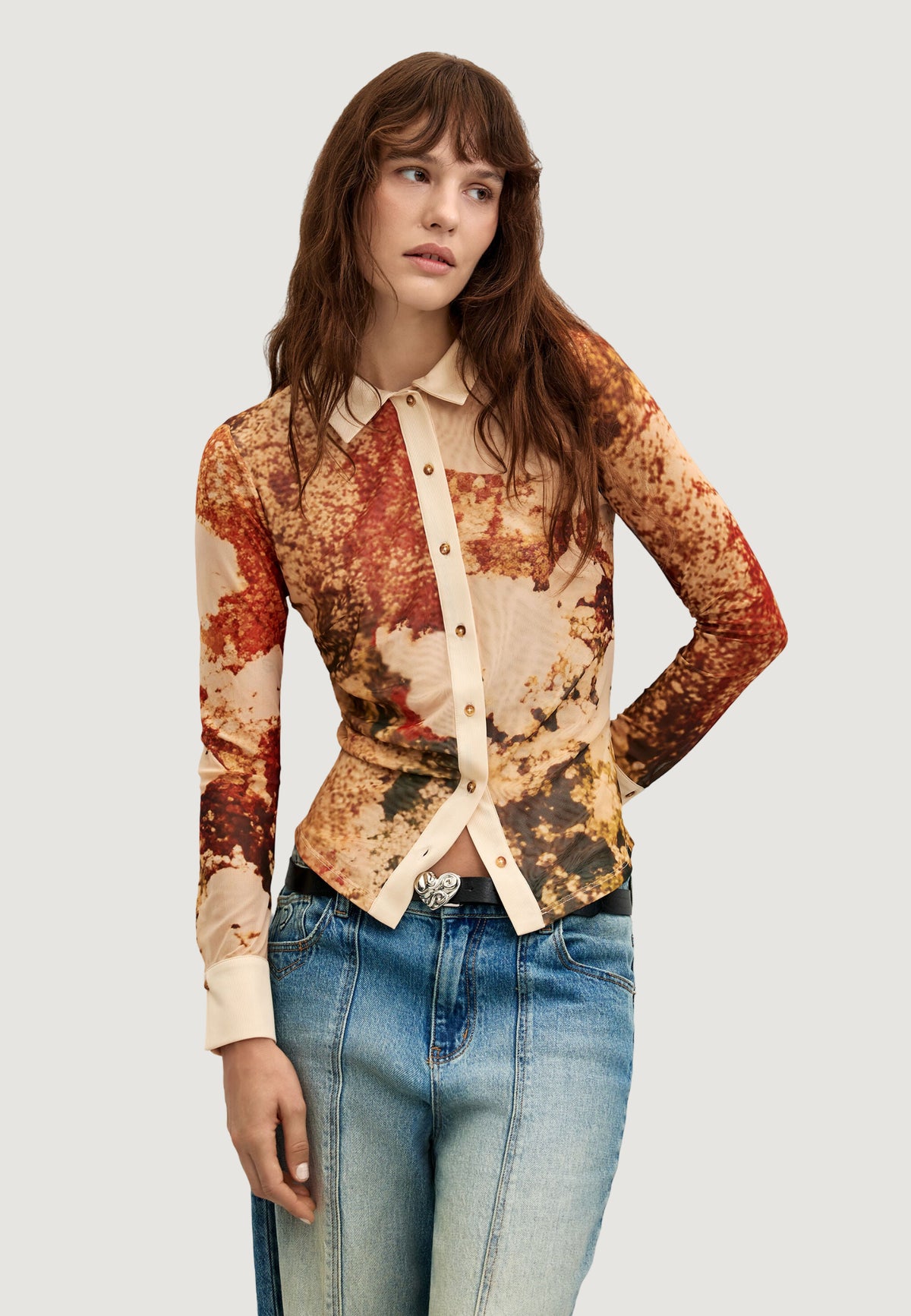 Camicia manica lunga Desigual TS_ATENAS