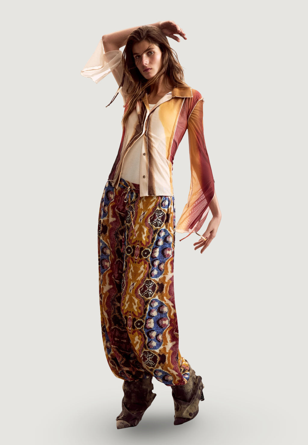 Camicia manica lunga Desigual TS_PAINT_LACROIX