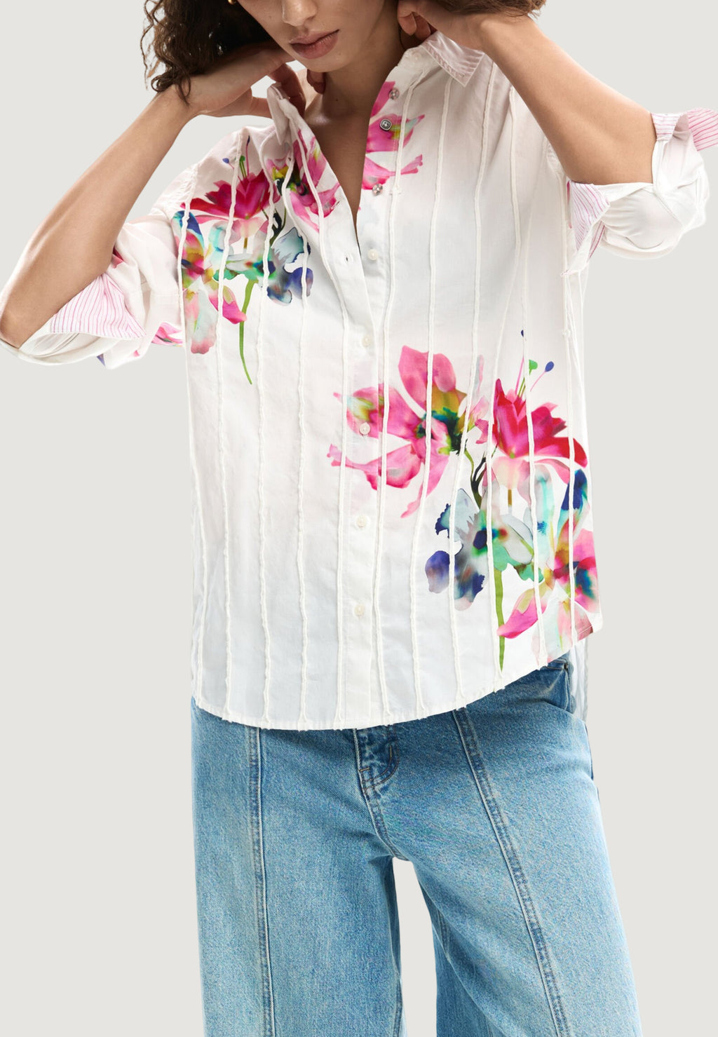 Long sleeves shirts Desigual CAM_COLLEGE