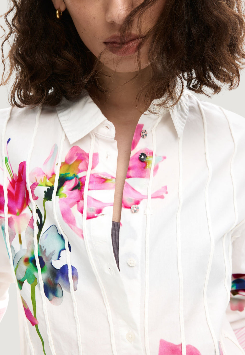 Long sleeves shirts Desigual CAM_COLLEGE