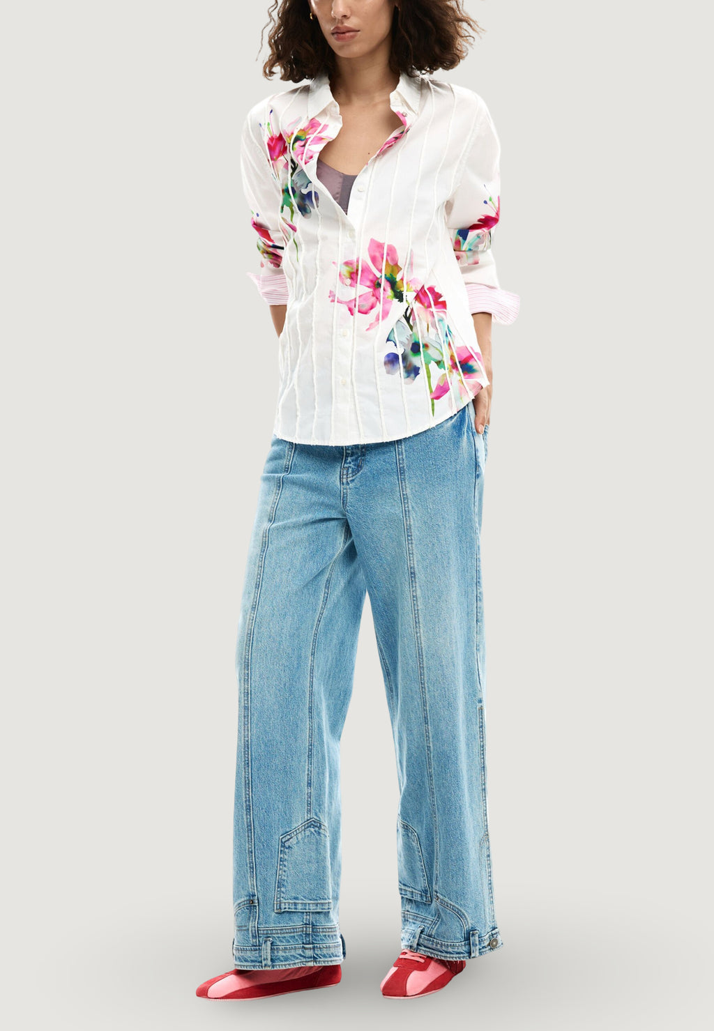 Long sleeves shirts Desigual CAM_COLLEGE