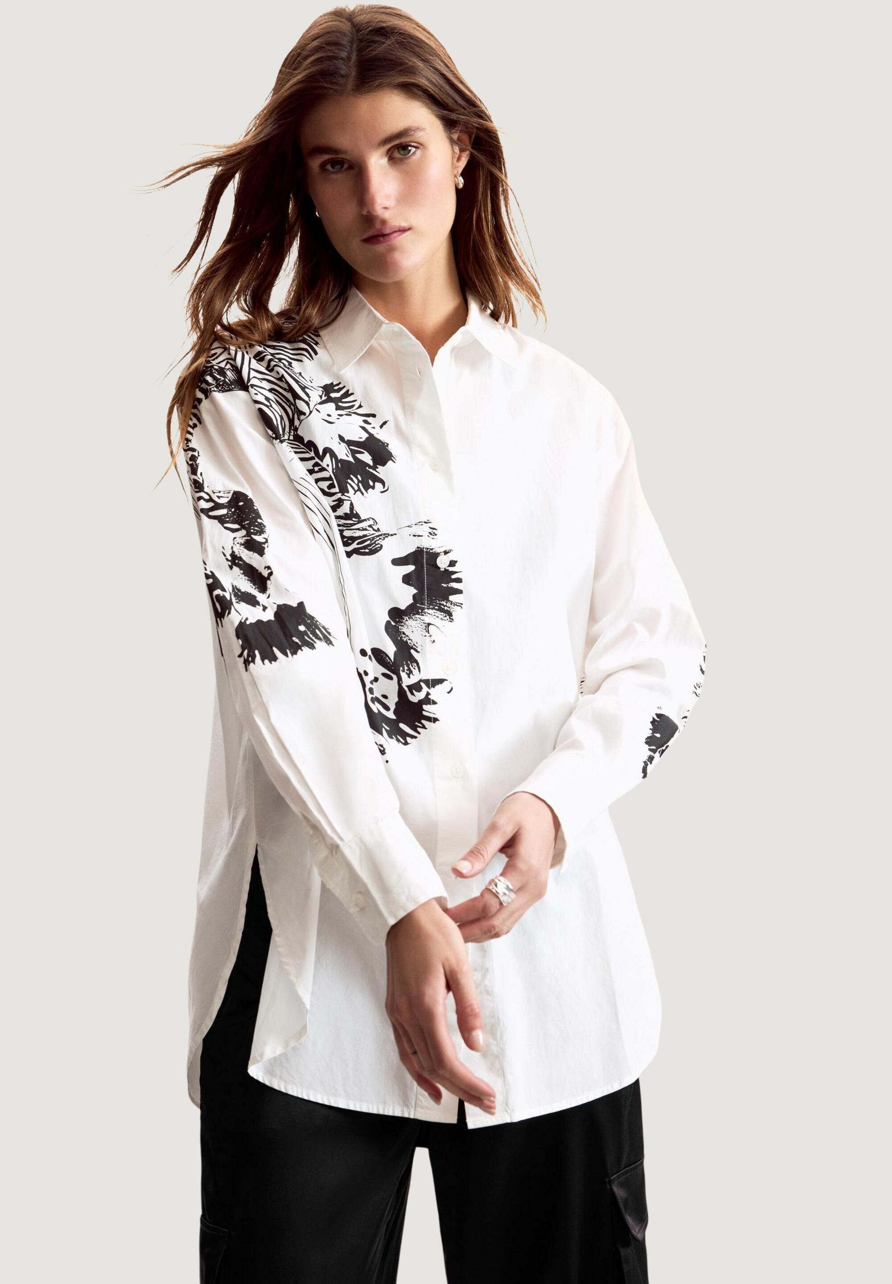 Long sleeves shirts Desigual CAM_ORCHID_LACROIX