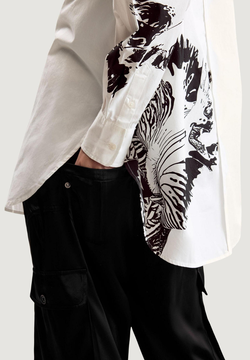 Long sleeves shirts Desigual CAM_ORCHID_LACROIX